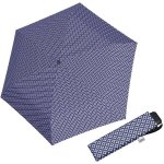 Doppler Carbonsteel Mini Slim Minimals dámský skládací deštník modrý – Zboží Mobilmania