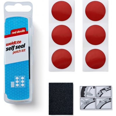 Weldtite Self Seal Red Devils 6 záplat – Zboží Dáma