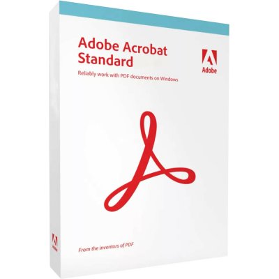 Adobe Acrobat Standard (1 uživatel / 1 rok) (EU) – Zboží Živě