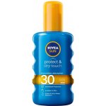 Nivea Sun Protect & Dry Touch neviditelný spray na opalování SPF30 200 ml – Hledejceny.cz