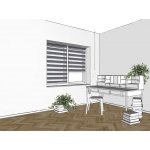 Zebra-shop Den a noc Mini Promo Grafit PH 1220 150 x 30 cm šedá – Sleviste.cz