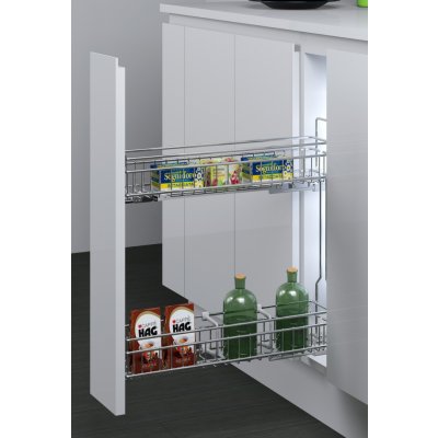 Inoxa výsuvný drátěný koš 150 levý H26_1015_10 – Zboží Dáma