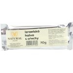 Natural Jihlava Chalva Izrael s ořechy Natural 70 g – Hledejceny.cz