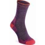 Darn Tough dámské HIKER MICRO CREW MIDWEIGHT WITH CUSHION plum heather – Zboží Dáma