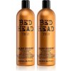 Kosmetická sada Tigi Bed Head olejový šampon pro barvené vlasy 750 ml + olejový kondicionér pro barvené vlasy 750 ml dárková sada