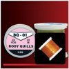 Výroba nástrahy Hends Products Body Quills okrová