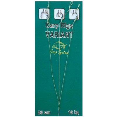 Carp System Boilies návazec VARIANT 3 ks – Zboží Dáma