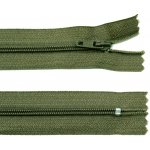 Spirálový zip no.3 nerozepínací 55cm - více barev color: 727 tmavě khaki zelená – Hledejceny.cz