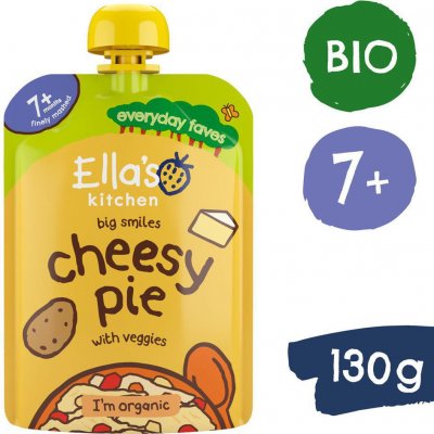 Ella's Kitchen BIO Sýrový koláč se zeleninou 130 g – Zboží Dáma