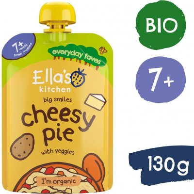 Ella's Kitchen BIO Sýrový koláč se zeleninou 130 g