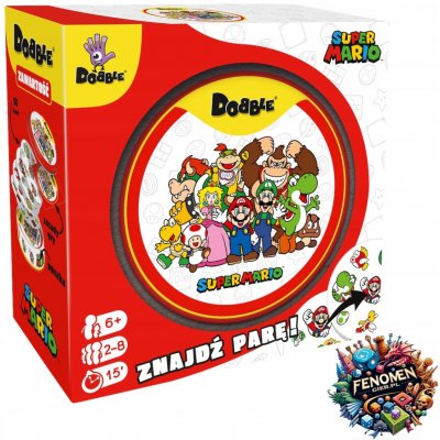 Dobble Super Mario – rychlá postřehová – Zboží Dáma
