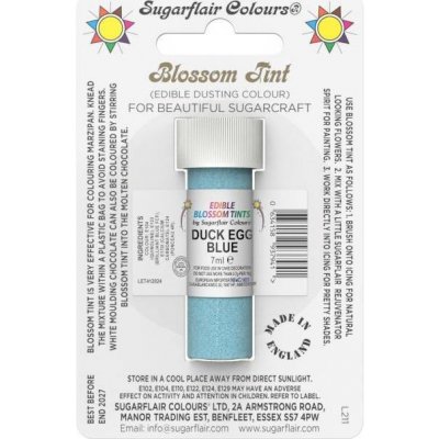 Sugarflair Jedlá prachová barva duck egg blue 7ml – Zbozi.Blesk.cz