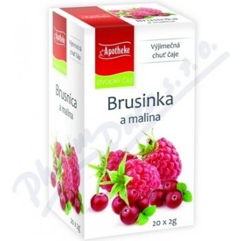 Apotheke Green Brusinka a malina 20 x 2 g