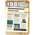 Blahopřaní 1981 - variant B, česky – Zboží Dáma