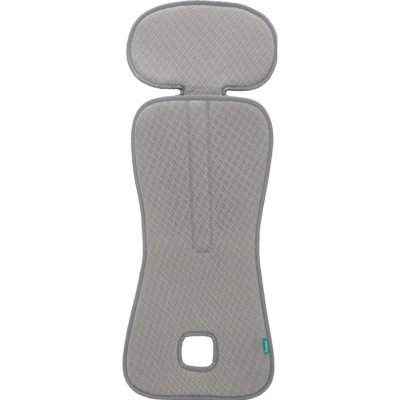 Zopa prodyšná podložka do autosedačky Breeze 2/3 Foggy grey – Zboží Dáma