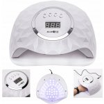 AlleLux Y13 UV/LED lampa na nehty DUAL 248 W pro hybridní laky bílá – Zboží Dáma