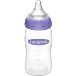 Lansinoh skleněná kojenecká láhev s NaturalWave TM savičkou 240ml – Zboží Dáma