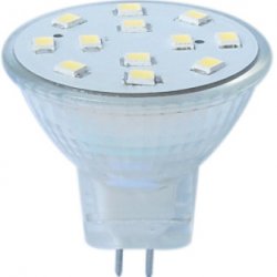 Diolamp SMD LED Reflektor MR11 2.5W/GU4/12V AC-DC/4000K/210Lm/120°