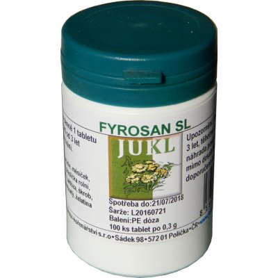 Jukl Fyrosan SL 100 tablet – Hledejceny.cz