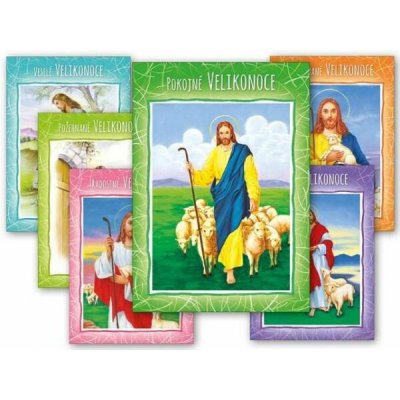 Pohlednice velikonoce VE 103 B UV, mix motivů MFP – Zboží Mobilmania