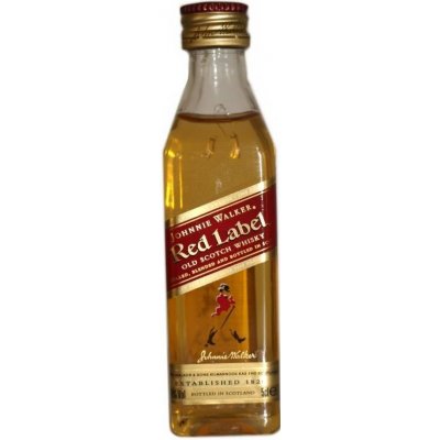 Johnnie Walker Red 5y 40% 0,05 l (holá láhev) – Zbozi.Blesk.cz