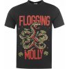 Pánské Tričko Official Flogging Molly T Shirt Mens Snake