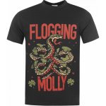 Official Flogging Molly T Shirt Mens Snake