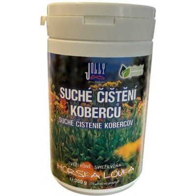 Jolly Práškový čistič pro suché číštění koberců Horská louka 300 g – Sleviste.cz