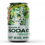 Prager's Soda Yuzu & Lime 12 x 330 ml – Hledejceny.cz