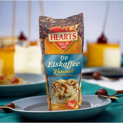 Hearts Cappuccino EISKAFFE Karamell 1 kg – Zboží Mobilmania