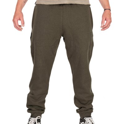 Fox Tepláky Collection Black Green & Silver Lightweight Joggers