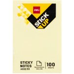 DELI GROUP CO., LTD. Bloček samolepící STICK UP žlutý 76 x 51mm DELI EA00253 – Hledejceny.cz