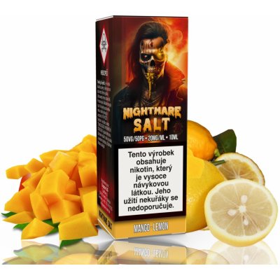 Nightmare Salt - Mango Lemon 10 ml 20 mg – Zboží Mobilmania