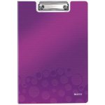 Leitz Wow A4 zavírací deska s klipem purpurová – Sleviste.cz