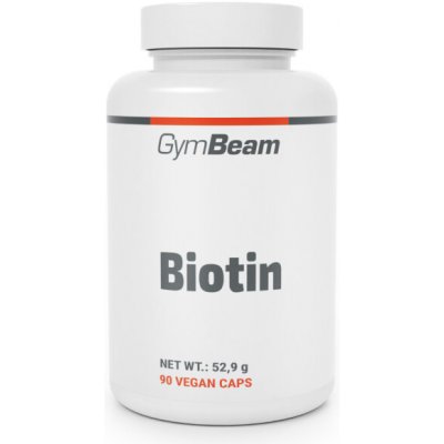GymBeam Biotin vitamín B7 90 kapslí – Hledejceny.cz