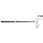 Subaru Levorg 16- lišty dveří | Zboží Auto