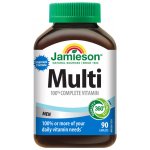 Jamieson Multi 100% Complete Men tablety s multivitamínovým komplexem pro muže 90 tablet – Hledejceny.cz