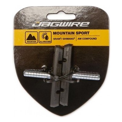 Jagwire Mountain Sport Canti 70mm Brake Pad - Black – Zboží Mobilmania