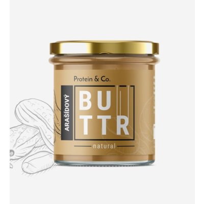 Protein&Co Arašídový krém 330 g – Zboží Dáma