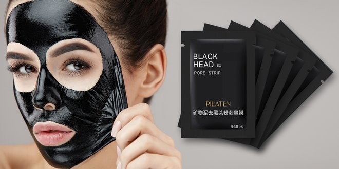 Pilaten Black Head černá slupovací maska Black Head Remover 10 x 6 g od 159  Kč - Heureka.cz