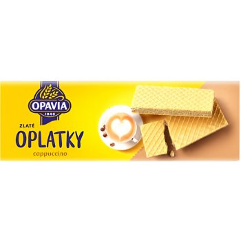 Opavia Zlaté Oplatky Cappuccino 146 g