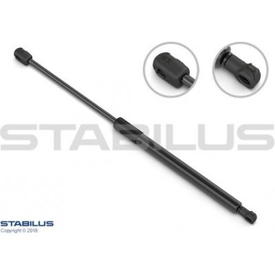 Pneumatická pružina, zavazadlový / nákladový prostor STABILUS 016823 | Zboží Auto