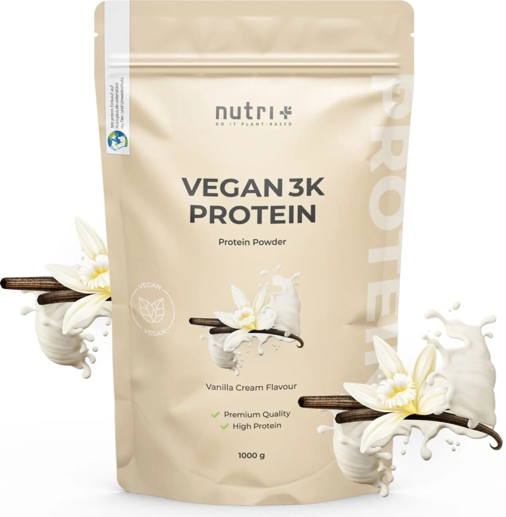 Nutri+ Vegan 3K Protein 1000 g