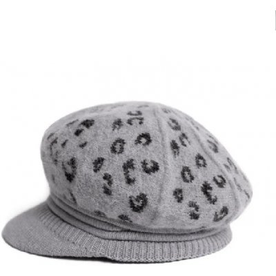 ArtOfPolo dámský baret leopard Kayla Šedý – Hledejceny.cz
