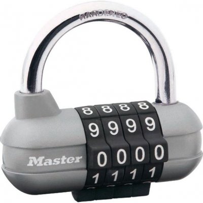 Master Lock 1520EURD šedý – Zboží Mobilmania