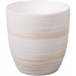 Obal na květník KODET STRIP keramický žíhaný lesklý pr.16x17cm bílá speciální – Hledejceny.cz