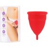 Menstruační kalíšek IntimFitness menstruační kalíšek červený 30 ml