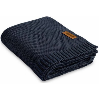 Sensillo Bambusová a bavlněná deka Navy – Sleviste.cz