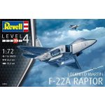 Revell Lockheed Martin F 22A Raptor 03858 1:72 – Zboží Mobilmania