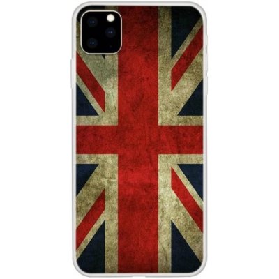 Pouzdro AppleKing měkké plastové iPhone 11 - retro vlajka Anglie – Zboží Mobilmania